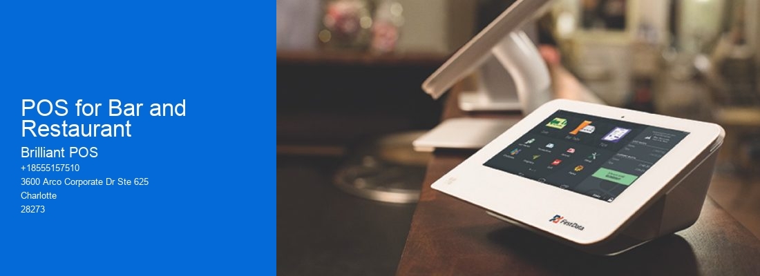POS for Bar and Restaurant