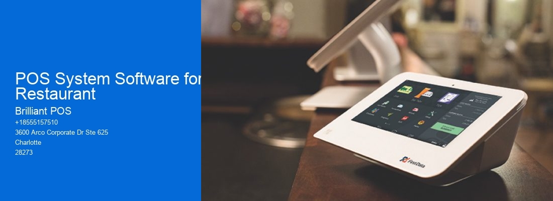 POS System Software for Restaurant